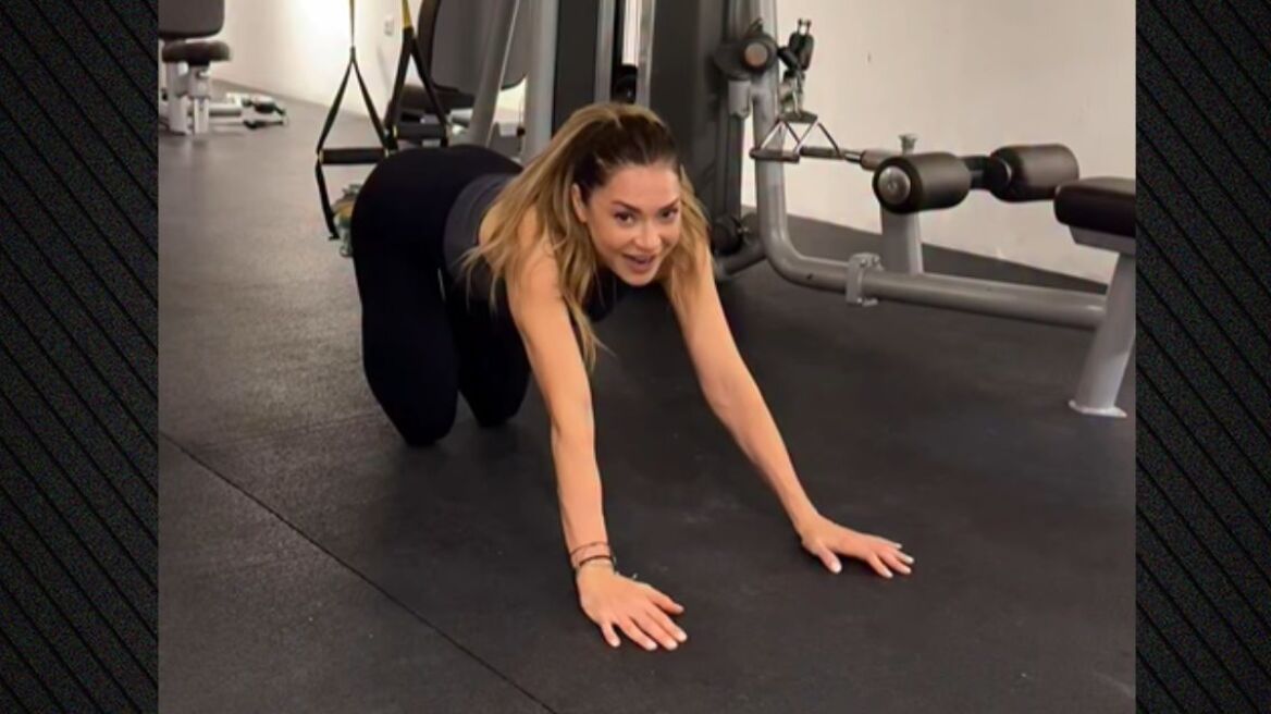 Η Αποστολία Ζώη πέρασε την Τσικνοπέμπτη στο γυμναστήριο, δείτε βίντεο