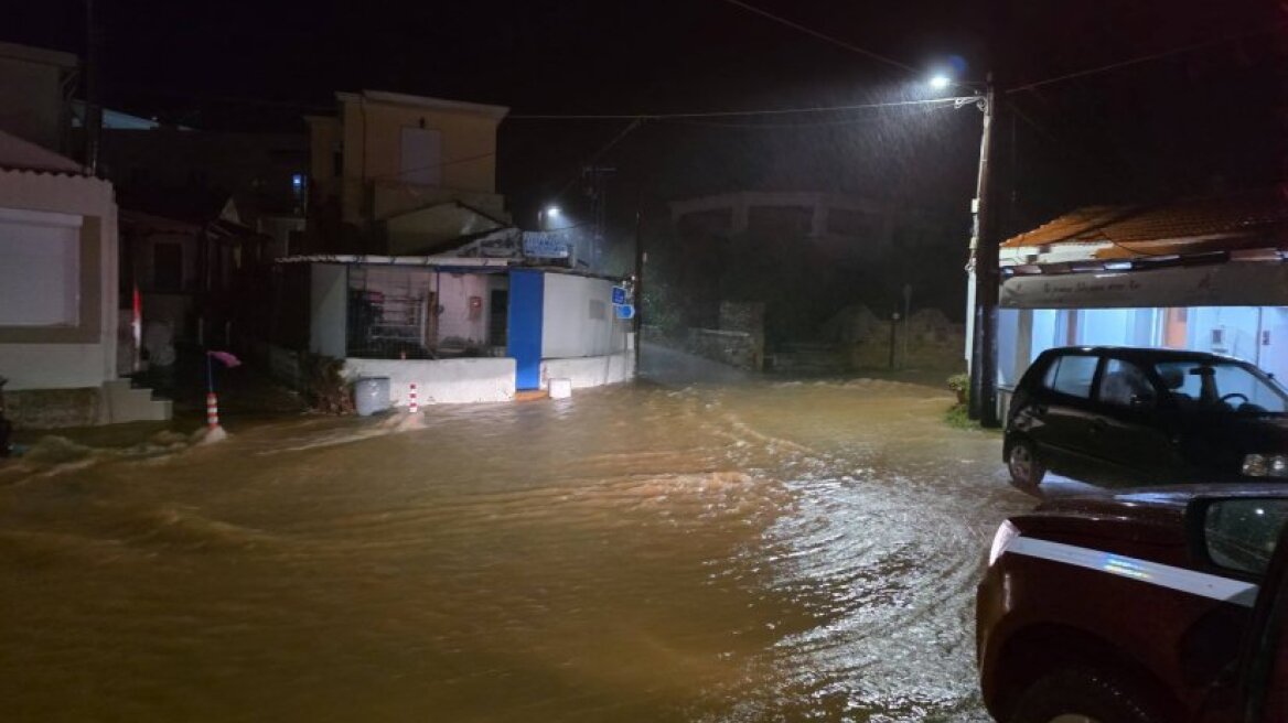 Νέες πλημμύρες σε Χίο και Κρήτη: Ποτάμια οι δρόμοι, κατολισθήσεις και πτώσεις δέντρων, δείτε εικόνες
