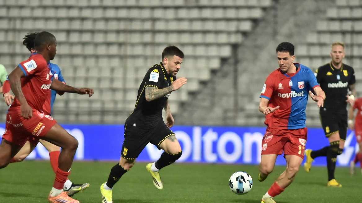 Βόλος - Άρης 1-1: Μοιρασιά στο Πανθεσσαλικό, δείτε τα γκολ