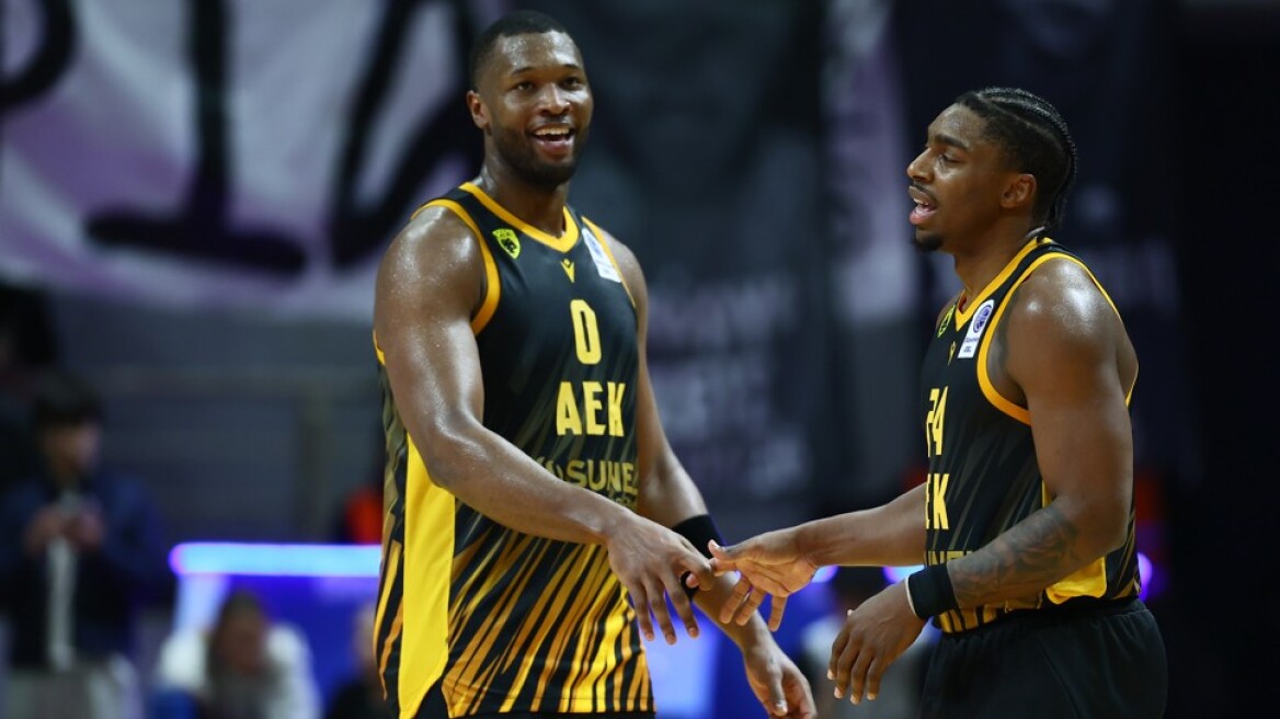 Τεράστιο διπλό της ΑΕΚ 88-71 τον ΠΑΟΚ στη Θεσσαλονίκη, δείτε βίντεο