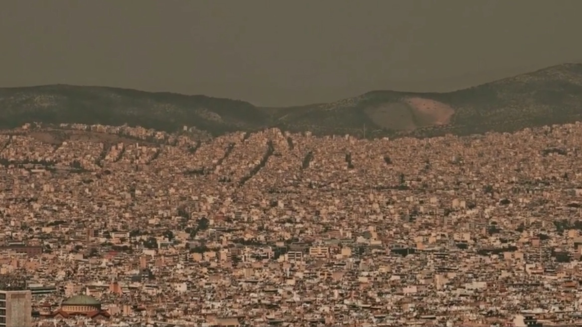 Ισχυροί άνεμοι, βροχές και αφρικανική σκόνη συνθέτουν το σκηνικό του καιρού