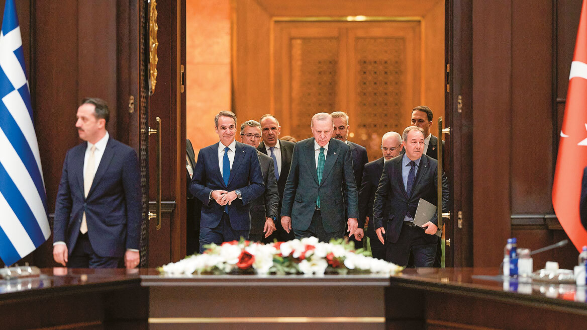Ελλάδα - Τουρκία σε «ήρεμα νερά»  μέχρι τις εκλογές, μετά τη συνάντηση Μητσοτάκη με Ερντογάν στην Άγκυρα
