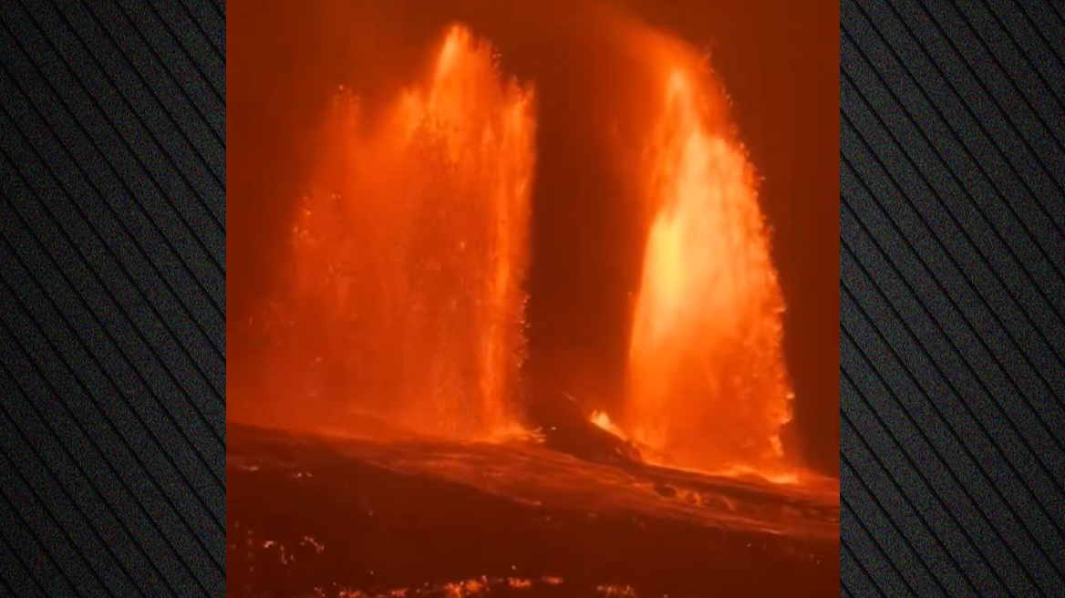 Εξερράγη ξανά το Κιλαουέα: Στα 400 μέτρα έφτασαν οι πίδακες της λάβας, δείτε βίντεο
