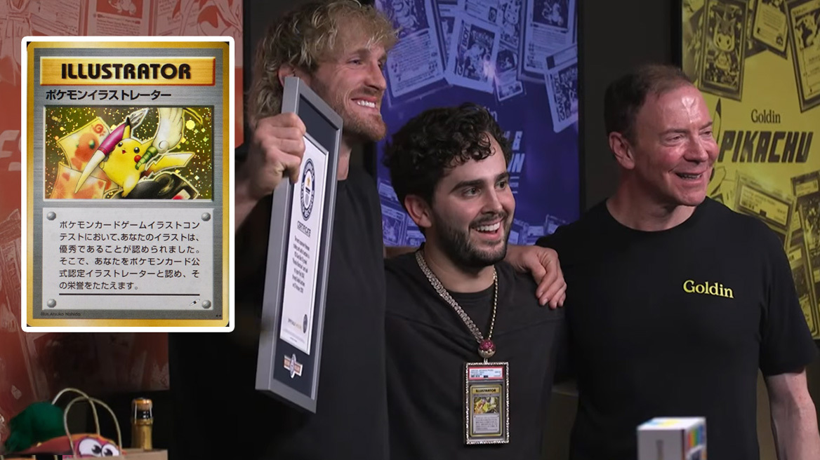 Ο Λόγκαν Πολ πούλησε σπάνια κάρτα Pokemon για το αστρονομικό ποσό των 16,5 εκατ. δολαρίων