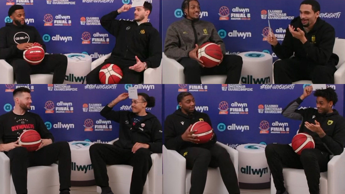 Allwyn Final 8: Απολαυστικό «μάντεψε ποιος» με τις ομάδες των πρώτων προημιτελικών λίγο πριν την πρεμιέρα