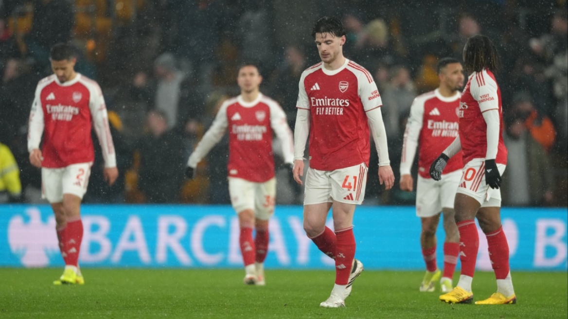 Premier League: «Γκέλα» για την Άρσεναλ στο «Μολινό», 2-2 με τη Γουλβς και νέα δεδομένα στη μάχη του τίτλου, δείτε τα γκολ