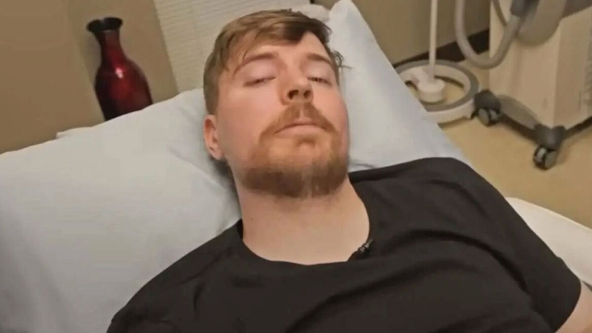 MrBeast αποκάλυψε τι έπαθε μετά από 14 μέρες μόνο με νερό