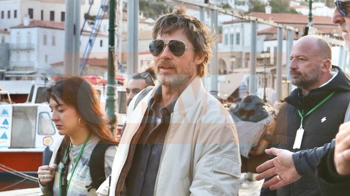 Η βίλα που μένει ο Μπραντ Πιτ στην Ύδρα: Ήταν του Κώστα Μπουτάρη, ανήκει πλέον στον Βρετανό Φίλιπ Κόλμπερτ