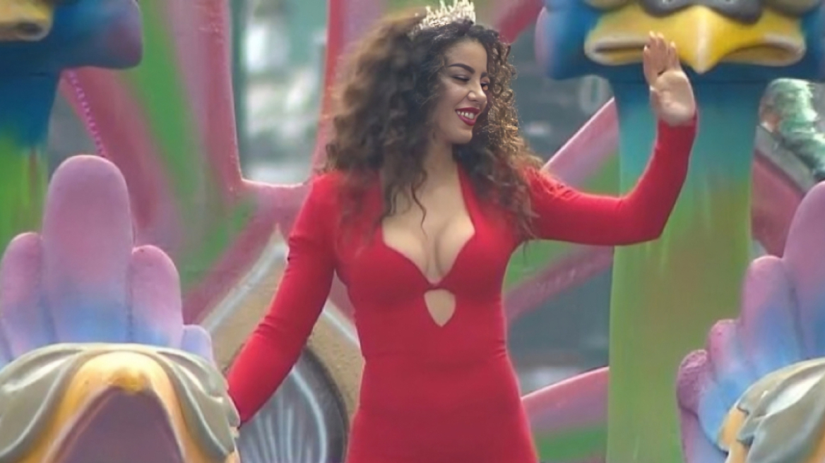 Η Ειρήνη Παπαδοπούλου βασίλισσα στο καρναβάλι της Ξάνθης, δείτε βίντεο