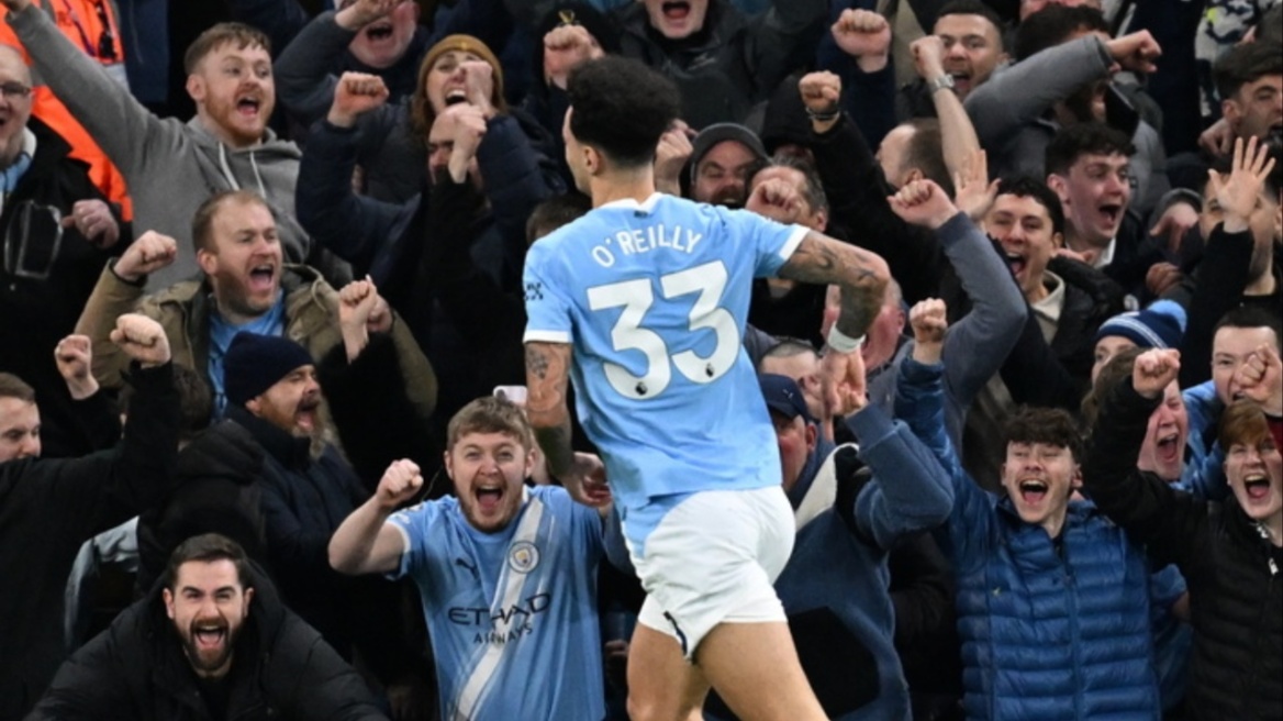 Premier League, Μάντσεστερ Σίτι – Νιούκαστλ 2-1: Ο Ο'Ράιλι έφερε τους «πολίτες» στο -2 από την Άρσεναλ, δείτε τα γκολ 