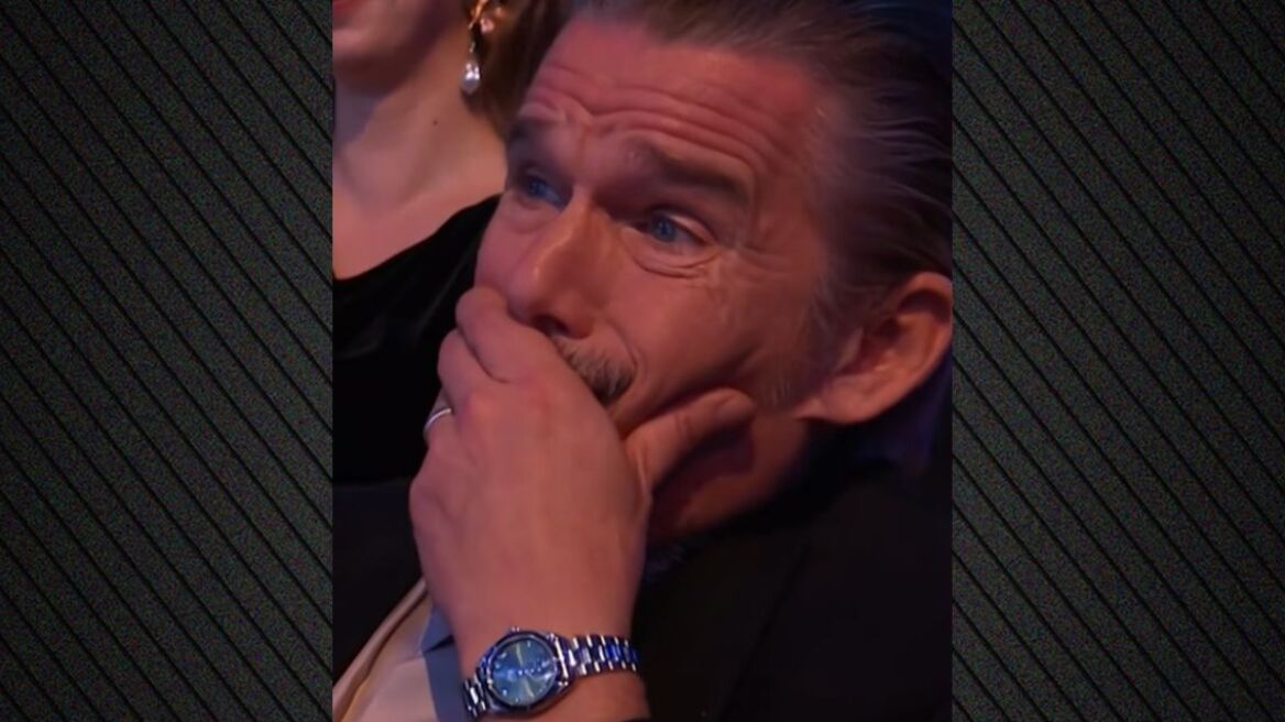 Ο Ίθαν Χοκ βούρκωσε με το δημόσιο «ευχαριστώ» στον λόγο που έβγαλε ο Ρόμπερτ Αραμάγιο μετά τη νίκη του στα BAFTA