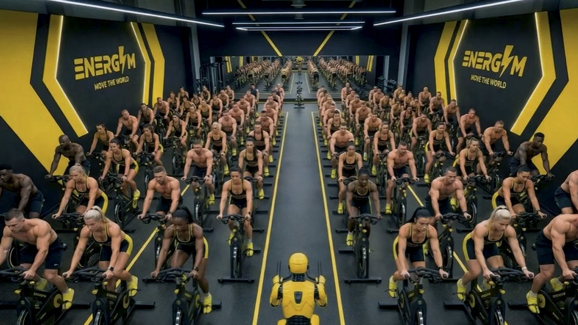 Μασκ, Μπέζος και Άλτμαν σε ΑΙ βίντεο βγαλμένο από το εφιαλτικό μέλλον: Οι άνθρωποι γυμνάζονται, για να τροφοδοτούν με ενέργεια τις μηχανές που τους αντικατέστησαν!