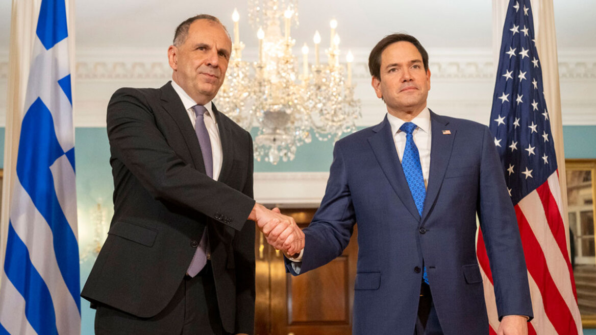 Απόψε το βράδυ η συνάντηση Γεραπετρίτη με Ρούμπιο στην Ουάσινγκτον