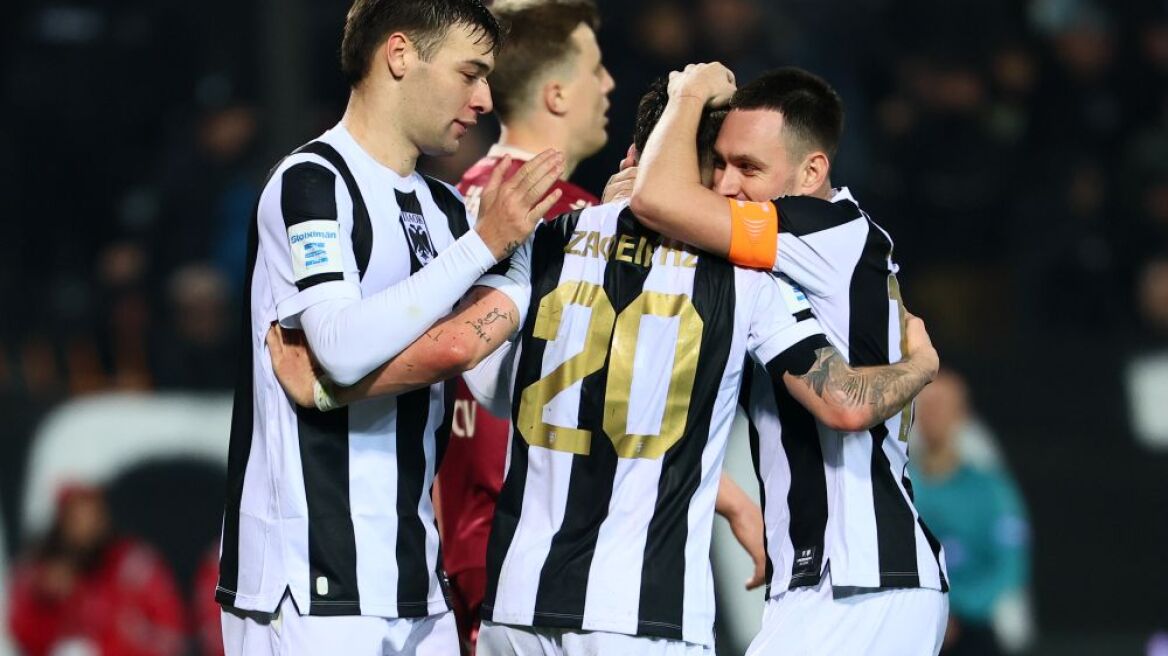 Ο ΠΑΟΚ χτύπησε στην αρχή και το τέλος, νίκησε εύκολα με 2-0 τον Αστέρα και βλέπει κορυφή, δείτε τα γκολ