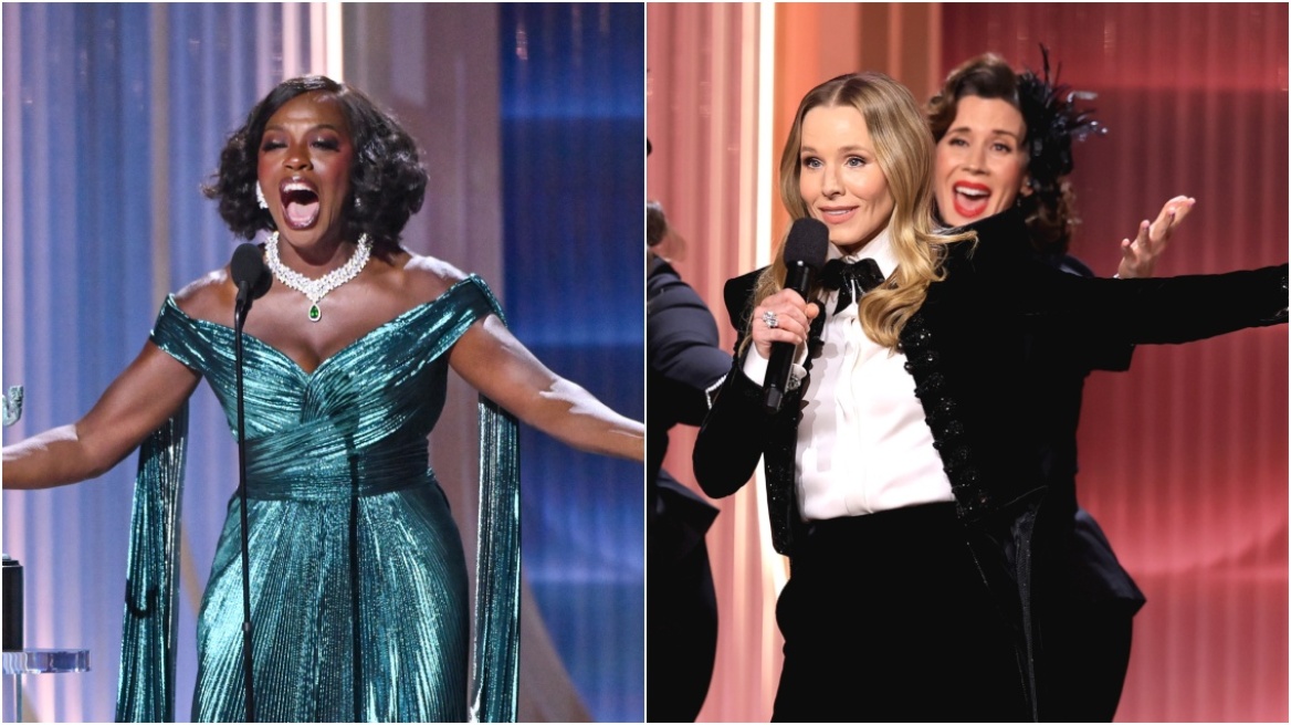 Οι πιο viral στιγμές των φετινών Actor Awards: Aπό τις κραυγές της Βαϊόλα Ντέιβις έως την... cringe εμφάνιση της Κρίστεν Μπελ