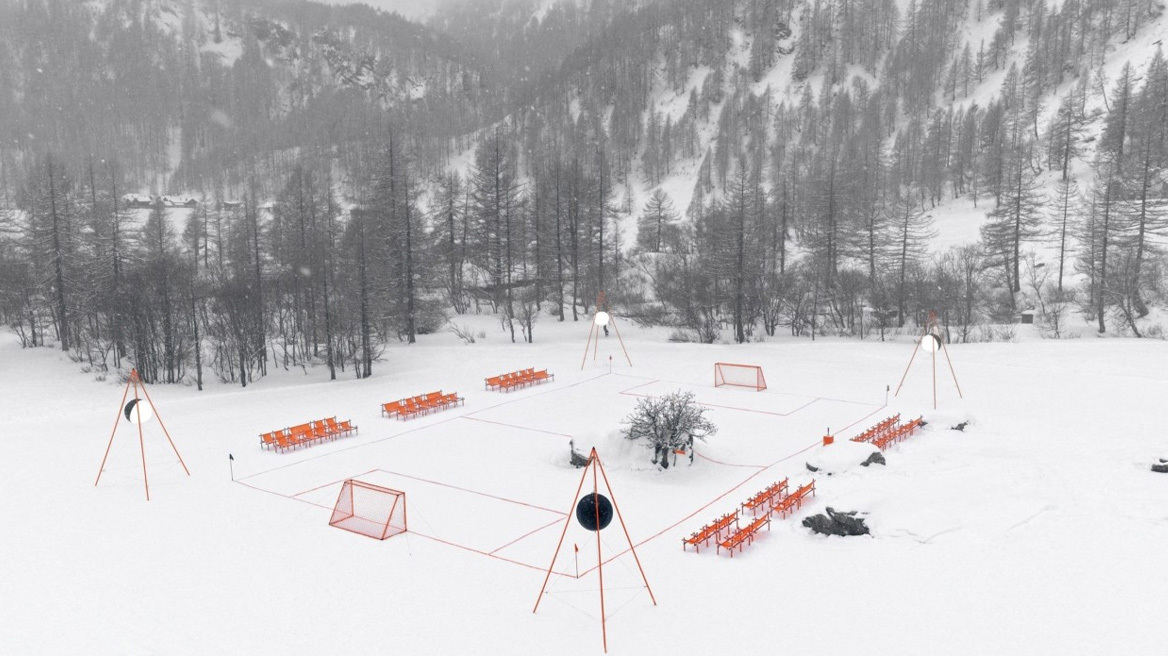 Το νέο φορητό γήπεδο ποδοσφαίρου της Nike που μπορεί να στηθεί παντού
