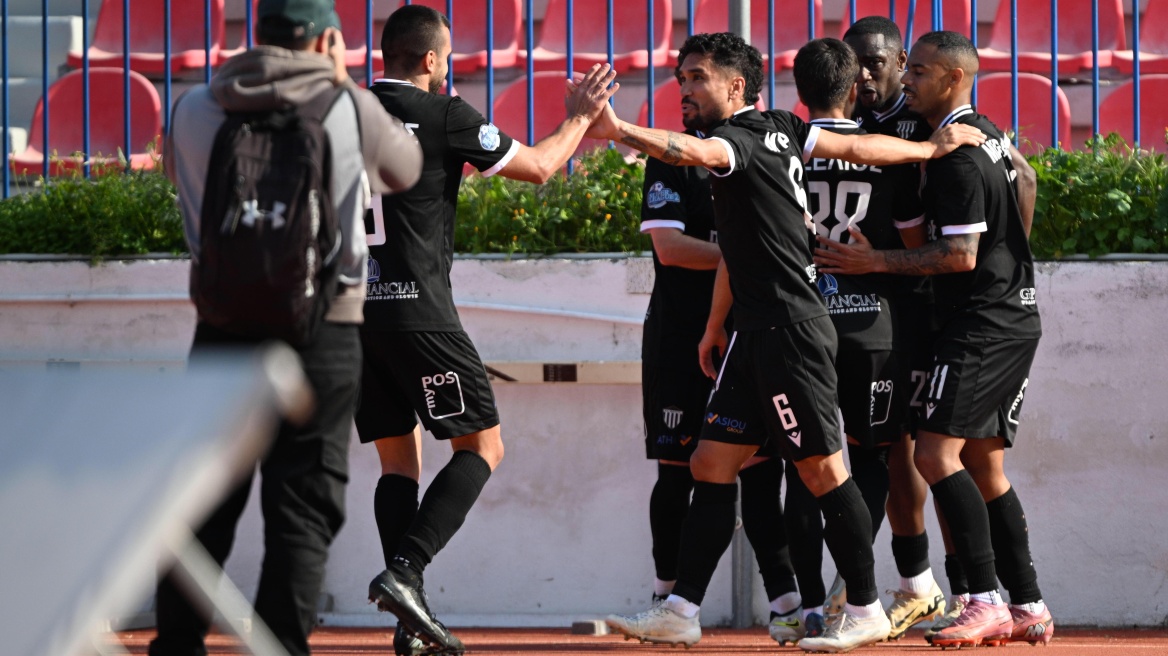 Πανιώνιος - Καλαμάτα 0-1: Η «Μαύρη Θύελλα» πέρασε από τη Νέα Σμύρνη και επέστρεψε στη Super League μετά από 25 χρόνια, δείτε το γκολ