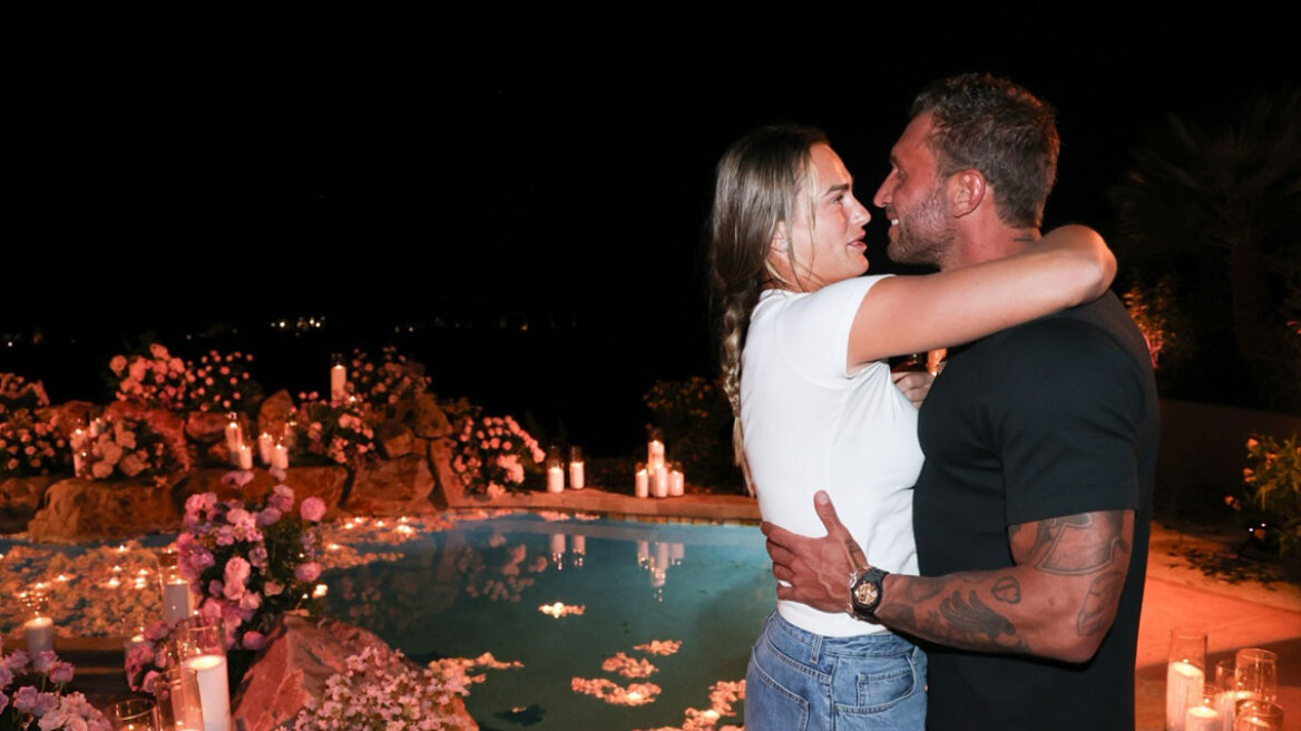 Από την αυτοκτονία του πρώην συντρόφου της στη νέα ευκαιρία στην αγάπη: Το μονόπετρο των 12 καρατίων και το «για πάντα μαζί» Σαμπαλένκα - Φραγκούλη