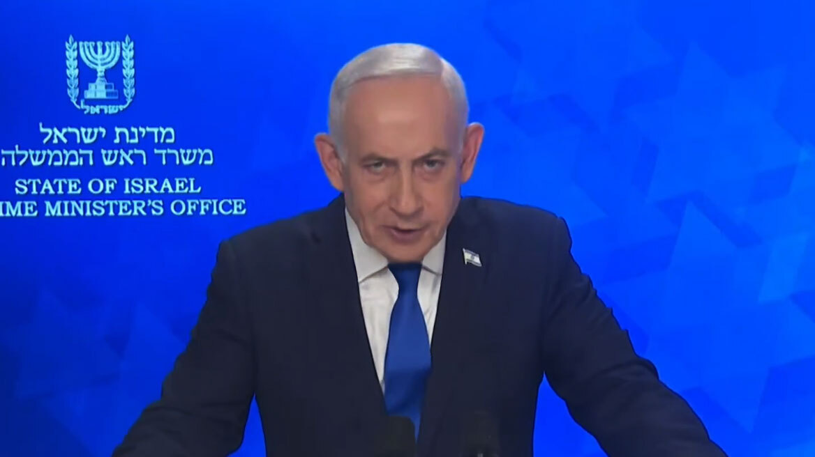 Διάγγελμα Νετανιάχου: Ο πόλεμος κατά του Ιράν θα συνεχιστεί χωρίς συμβιβασμούς, η στιγμή της αλήθειας είναι κοντά