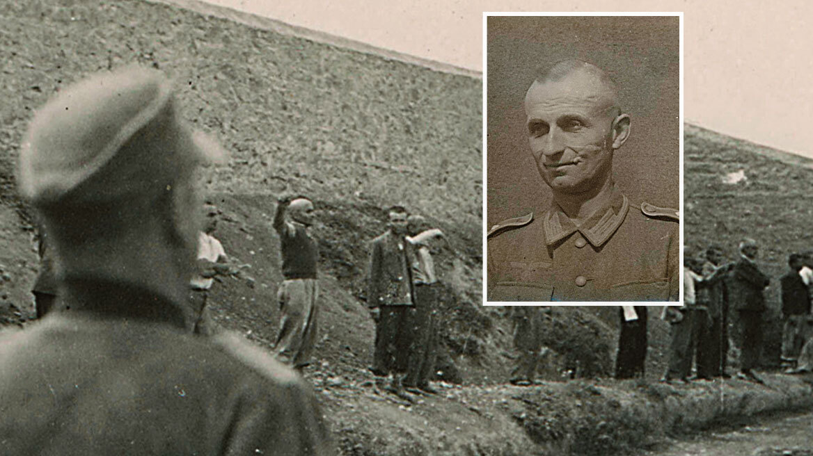 Το σκληρό πρόσωπο του 40χρονου Χέρμαν Χόιερ, του Ναζί λοχία που φωτογράφισε τις εκτελέσεις στην Καισαριανή 
