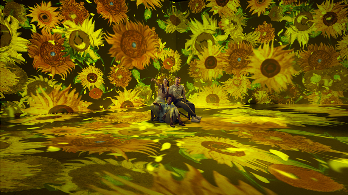 Παράταση της έκθεσης Van Gogh: The Immersive Experience μέχρι και τον Μάιο
