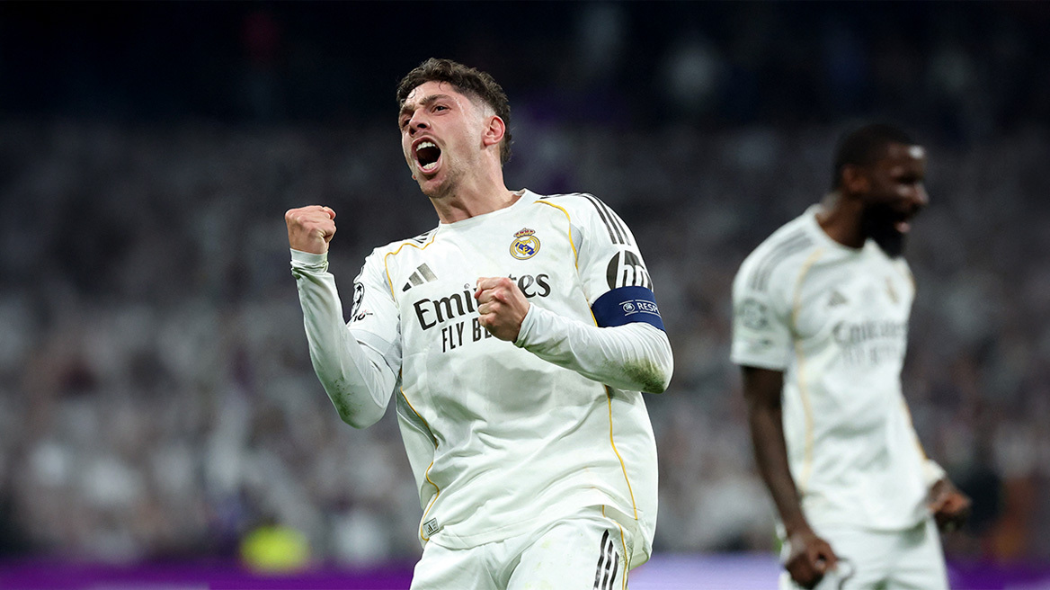 Champions League: Με χατ τρικ του Βαλβέρδε η Ρεάλ 3-0 τη Σίτι, η Παρί διέλυσε 5-2 την Τσέλσι, δείτε τα γκολ