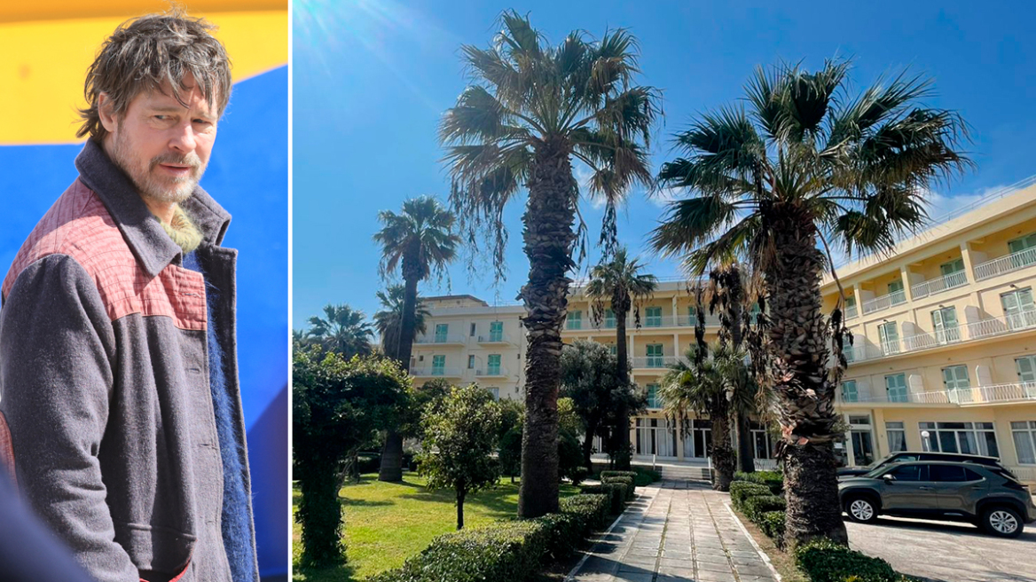 Σε ιστορικό ξενοδοχείο στη Νέα Μάκρη τα νέα γυρίσματα της ταινίας με τον Μπραντ Πιτ, είχε μείνει εκεί και ο Ωνάσης, δείτε εικόνες