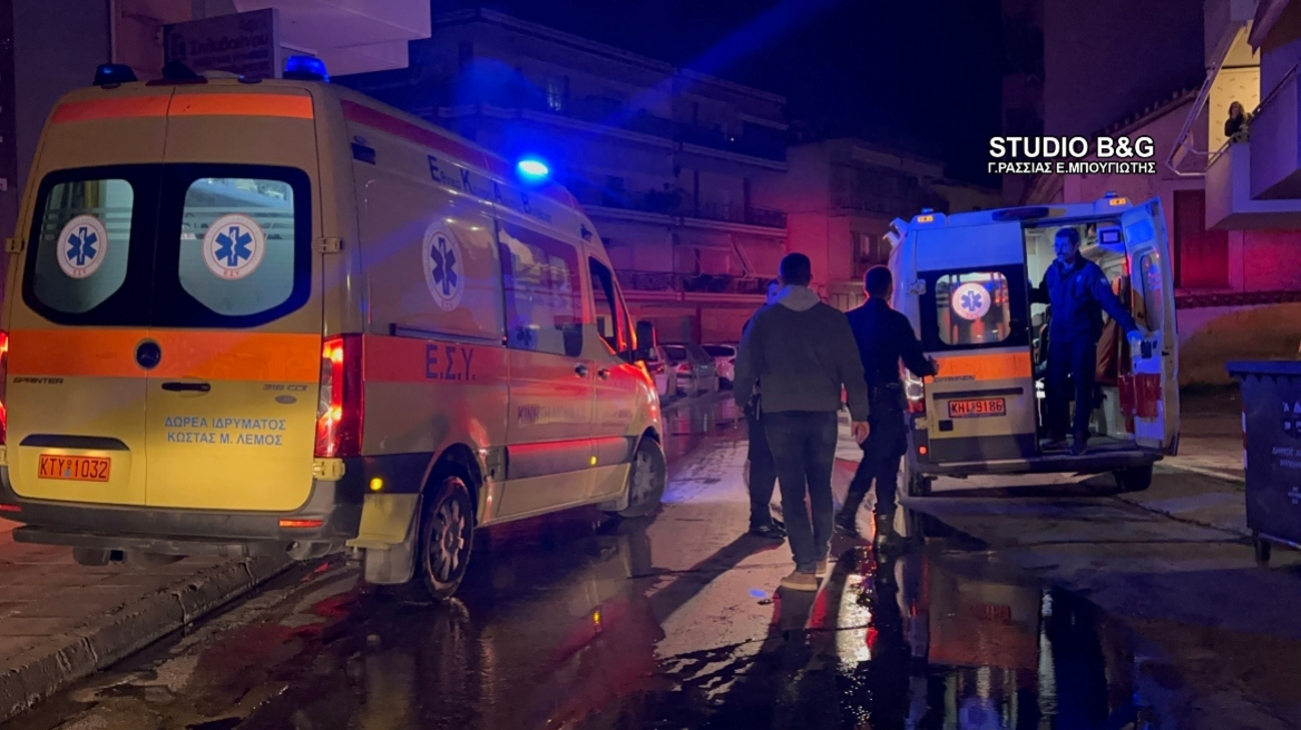 Φωτιά σε διαμέρισμα στο Αργος: Στο νοσοκομείο μια μητέρα με το παιδί της, δείτε εικόνες