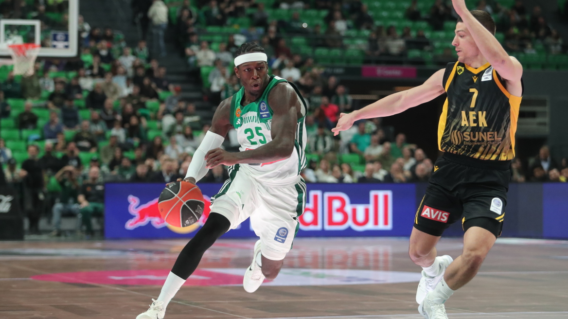 Με σόου του Ναν ο Παναθηναϊκός επέστρεψε από το -17 και επικράτησε 103-78 της ΑΕΚ, βίντεο 