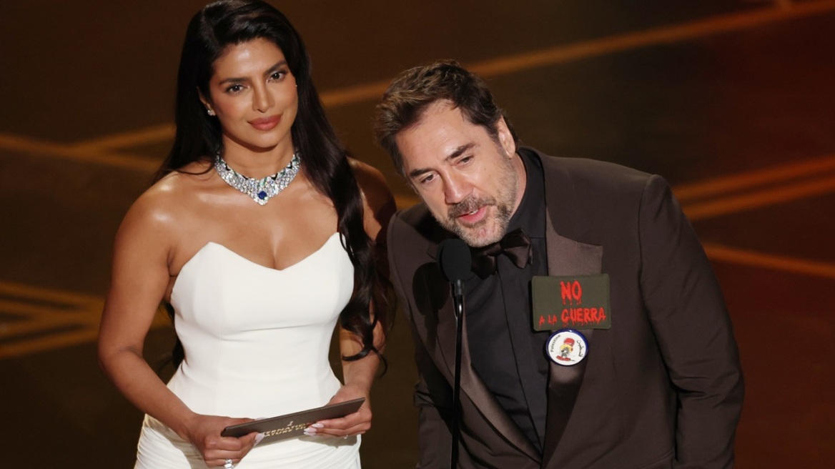 Όσκαρ 2026: O Χαβιέ Μπαρδέμ φώναξε «όχι στον πόλεμο, free Palestine» στη σκηνή, δείτε βίντεο