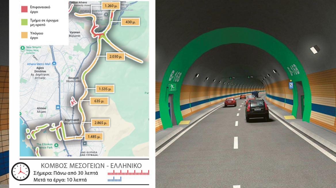 Σήραγγα του Υμηττού: Κρατάει... 47 χρόνια το... νέο Γεφύρι της Άρτας, εξαγγέλθηκε για πρώτη φορά από τον Κωνσταντίνο Καραμανλή!