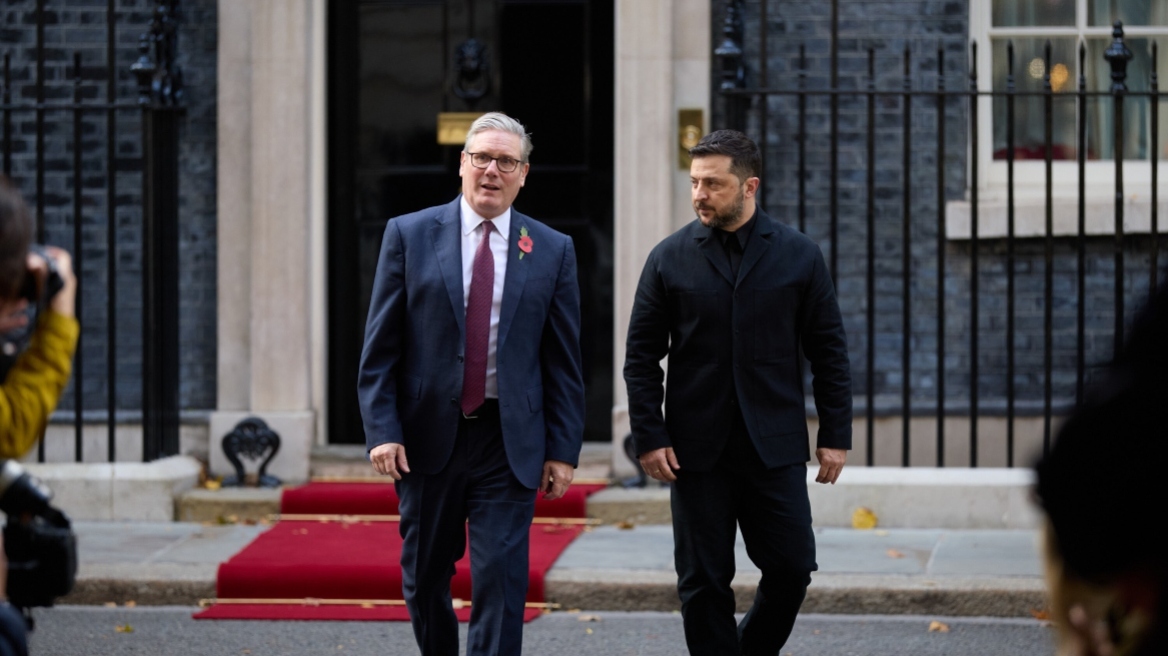 Σήμερα η συνάντηση Στάρμερ με Ζελένσκι στην Ντάουνινγκ Στριτ: Στο Λονδίνο και ο Μαρκ Ρούτε