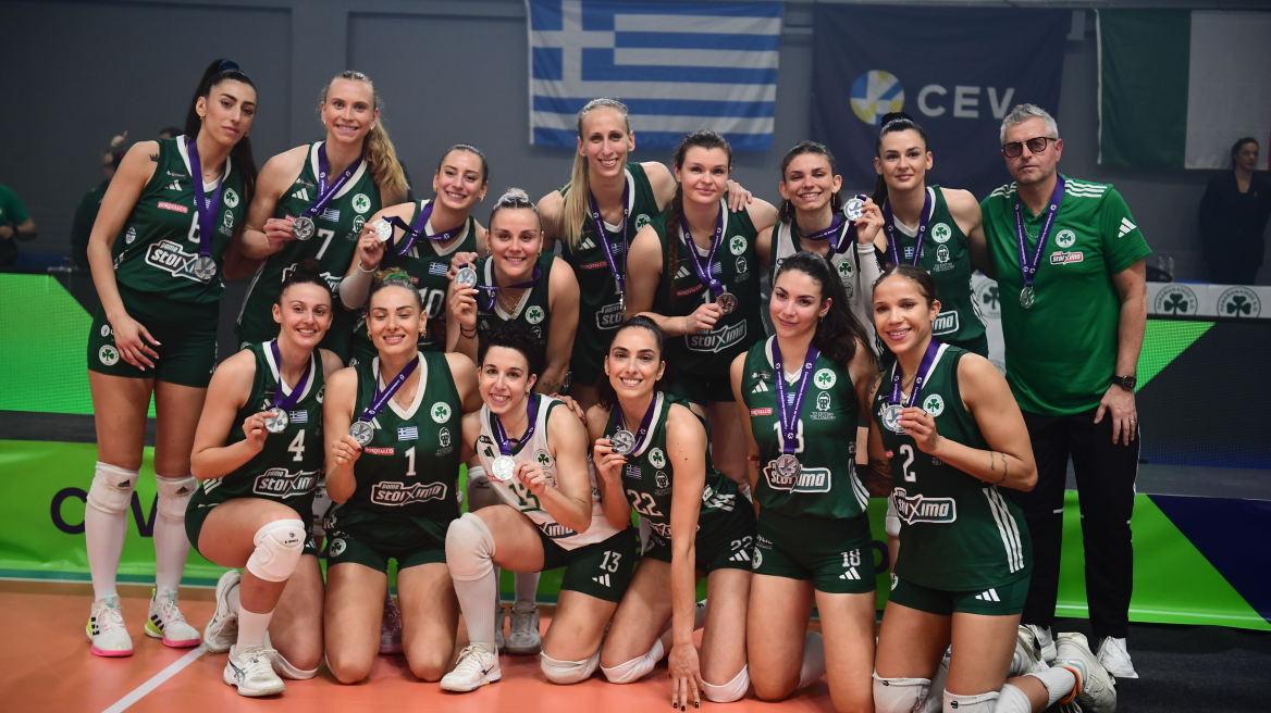 Challenge Cup βόλεϊ γυναικών: Έδωσε μάχη στον 2ο τελικό αλλά έχασε την κούπα στη Γλυφάδα ο Παναθηναϊκός, 3-0 από τη Βαλεφόλια
