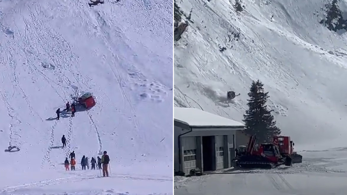 Ένας νεκρός από πτώση καμπίνας τελεφερίκ σε χιονοδρομικό κέντρο της Ελβετίας, δείτε βίντεο