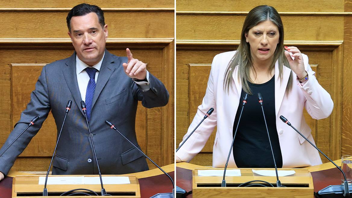 «Κάτι δεν πάει πλέον καθόλου καλά με την κυρία Κωνσταντοπούλου» λέει ο Γεωργιάδης - Καρέ καρέ οι κόντρες για ένα κρακεράκι, βίντεο