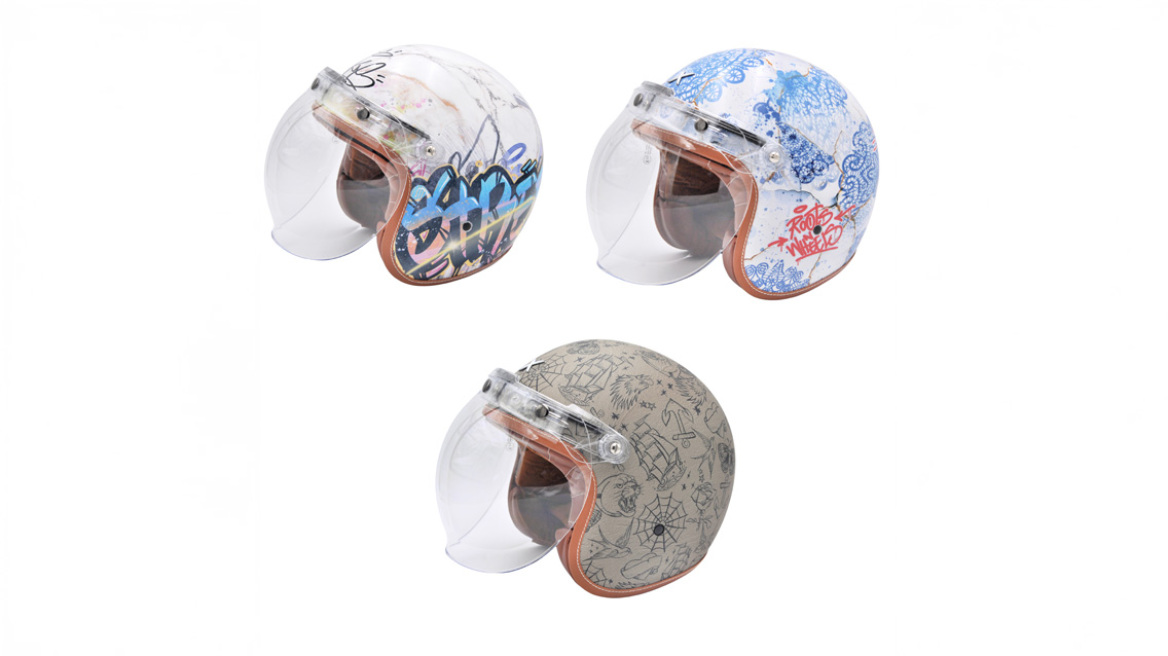 Axor x SAKE: Limited Edition Κράνη από τη Whale Greece