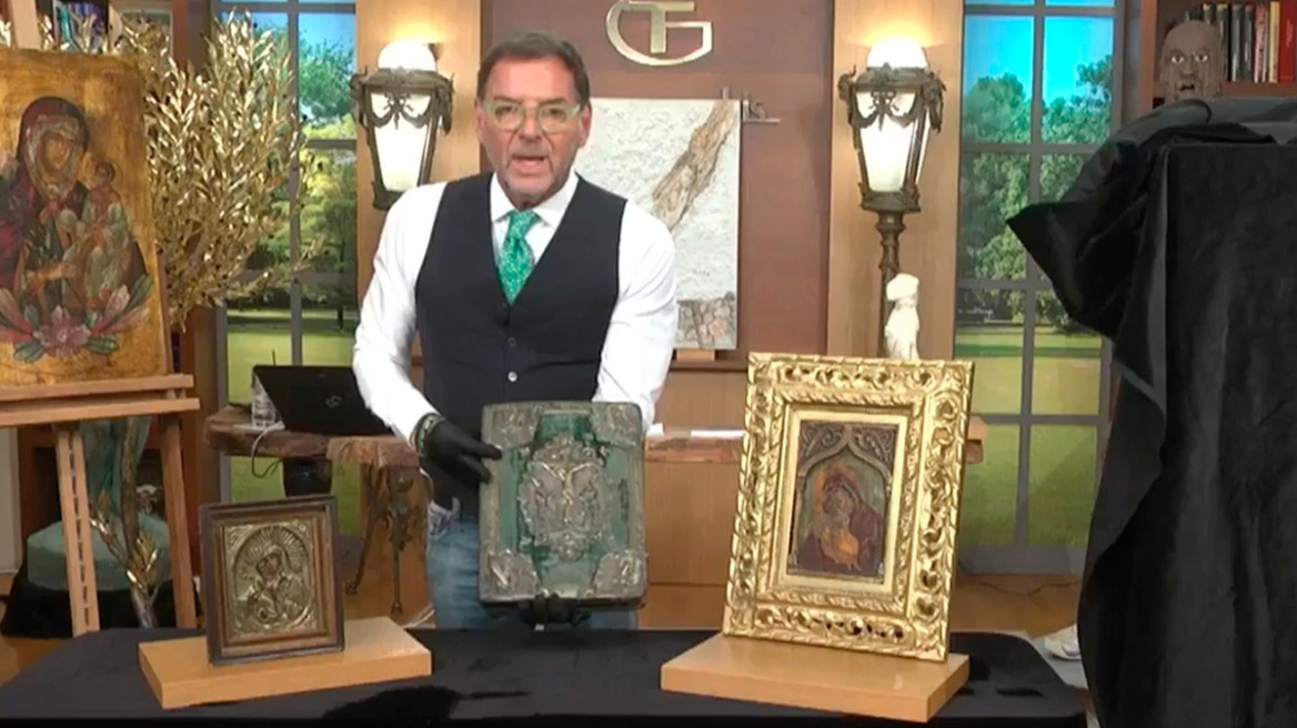 Συνελήφθη ο Γιώργος Τσαγκαράκης μετά την έφοδο του ελληνικού FBI στην αποθήκη της γκαλερί του  στο Ελληνικό, βρέθηκαν πλαστοί πίνακες