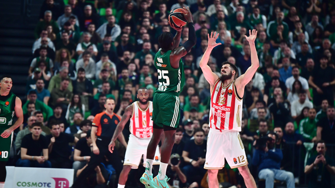 Παναθηναϊκός - Ερυθρός Αστέρας 82-74: Έμεινε «ζωντανός» για την 6άδα με φοβερή ανατροπή 