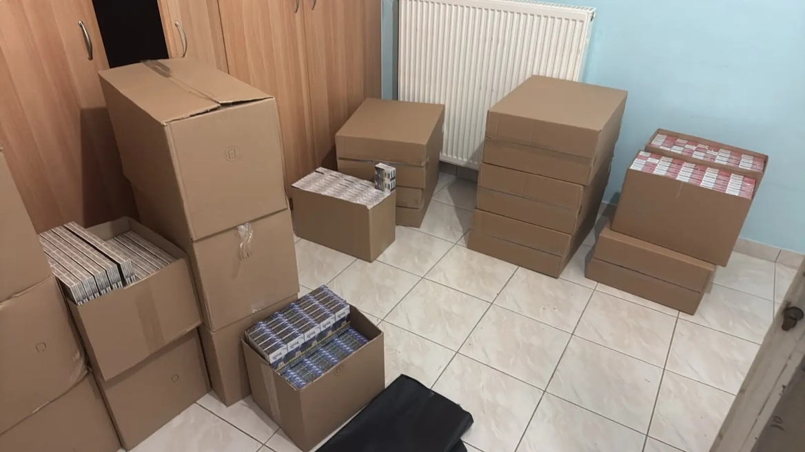 Εξαρθρώθηκε μεγάλο κύκλωμα που διακινούσε λαθραία τσιγάρα: Ενα εκατομμύριο ευρώ η ζημιά για το Δημόσιο, δύο συλλήψεις