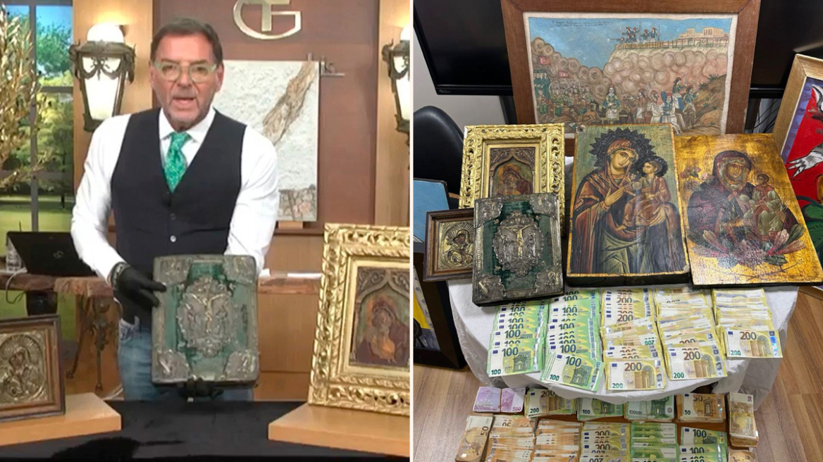 Πώς ξεκίνησε η έρευνα της ΕΛΑΣ για τον Γιώργο Τσαγκαράκη, έγινε ανώνυμη καταγγελία, λέει η Δημογλίδου - Δείτε φωτογραφίες με τους πλαστούς πίνακες