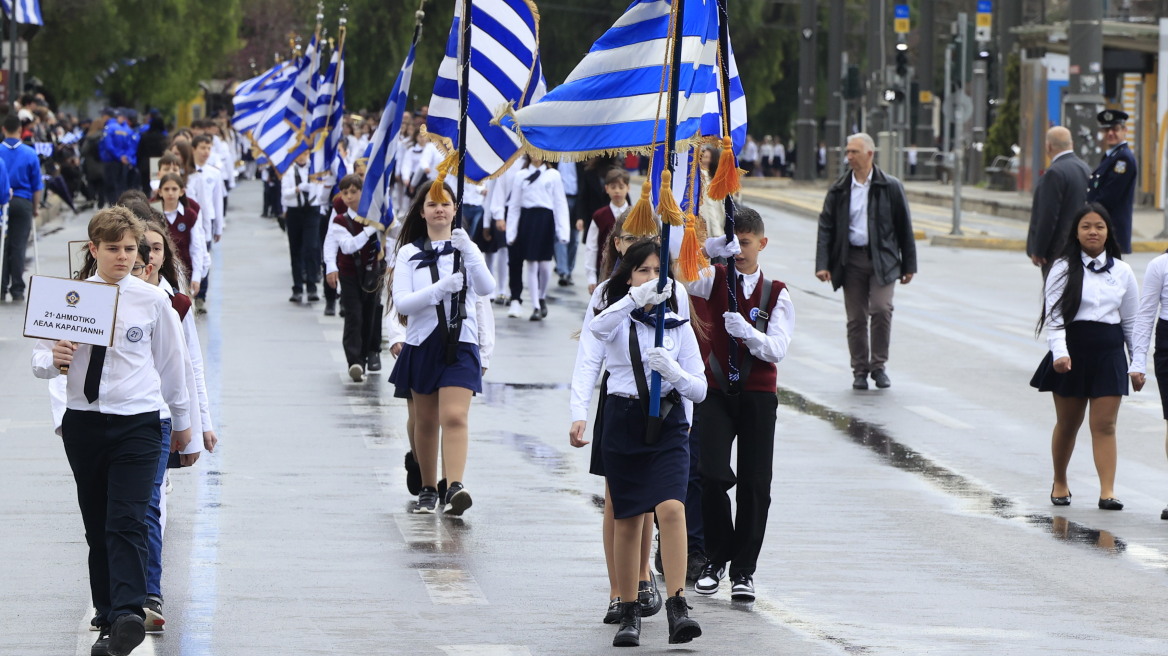 Με βροχές ο εορτασμός της 25ης Μαρτίου, η πρόγνωση του meteo για αύριο Τετάρτη
