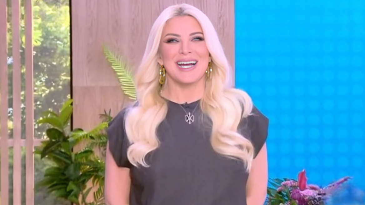 Η Κατερίνα Καινούργιου επέστρεψε στην εκπομπή της: Ήμουν λίγο άρρωστη, αλλά είμαι εδώ, όλα βαίνουν καλώς