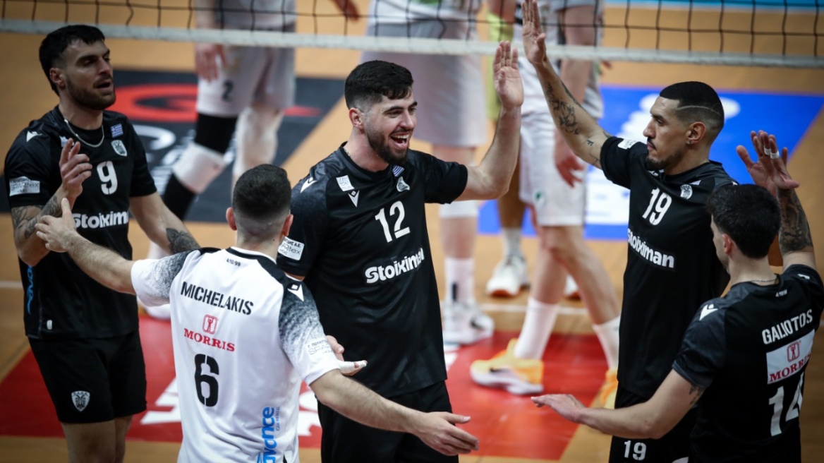 ΠΑΟΚ – Μίλωνας 3-1: Αντέδρασε ο «Δικέφαλος» και ισοφάρισε τη σειρά, δείτε βίντεο