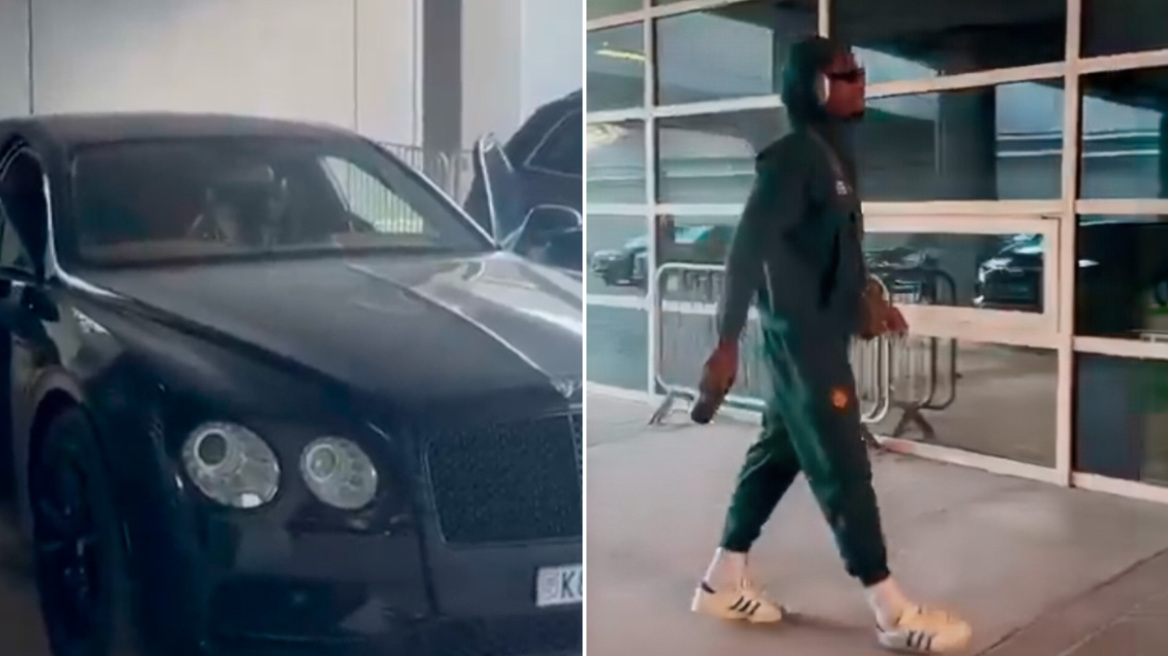 Η πολυτελής Bentley με την οποία έφτασε στο ΟΑΚΑ ο Λεσόρ για το ντέρμπι με τον Ολυμπιακό, δείτε βίντεο 