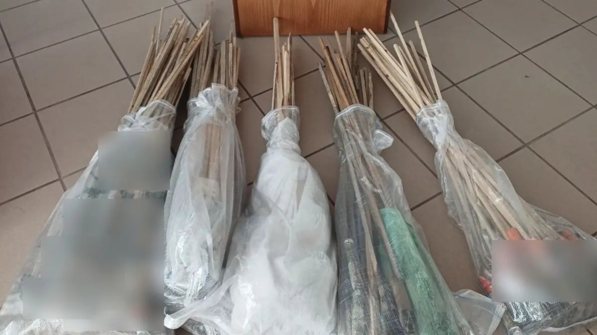 Εντοπίστηκαν και κατασχέθηκαν πάνω από 230 αυτοσχέδιες ρουκέτες στη Χίο
