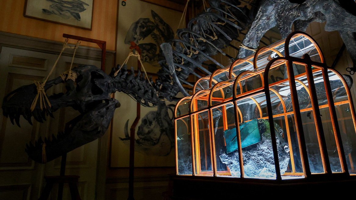 Τσάντα από καλλιεργημένο δέρμα... τυραννόσαυρου θα δημοπρατηθεί στο Άμστερνταμ, δείτε φωτογραφίες