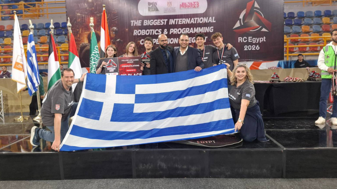 Διπλή Διάκριση στο Παγκόσμιο Πρωτάθλημα Ρομποτικής στην Αίγυπτο