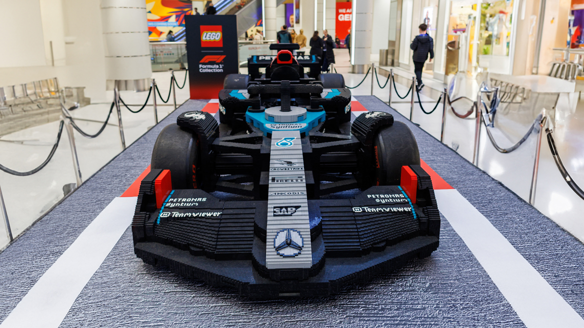 Το μονοθέσιο LEGO® Mercedes-AMG F1® για πρώτη φορά στην Ελλάδα
