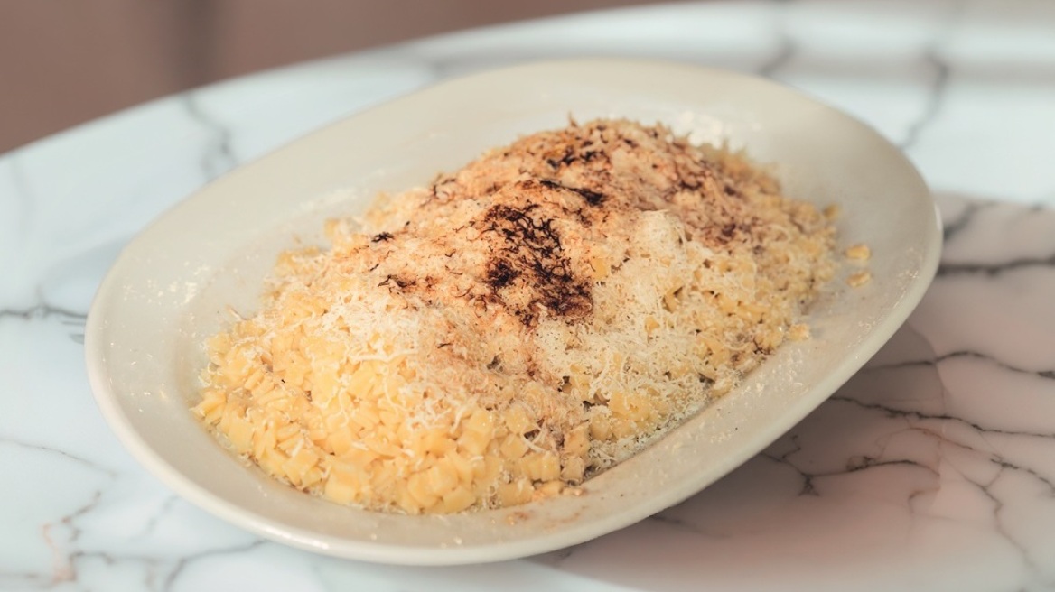 Τουτουμάκια με καμένο βούτυρο της ταβέρνας Ιωσήφ στη Μαγούλιανα