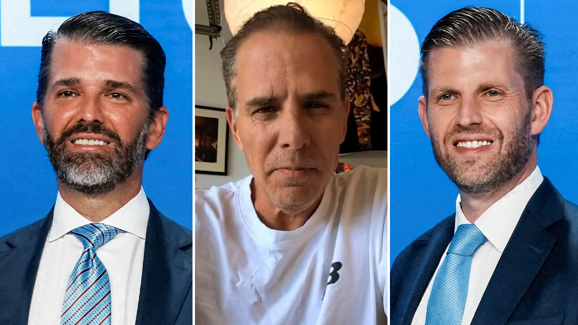 Ο Χάντερ Μπάιντεν προ(σ)καλεί τους γιους του Τραμπ σε αγώνα πάλης σε κλουβί, δείτε βίντεο